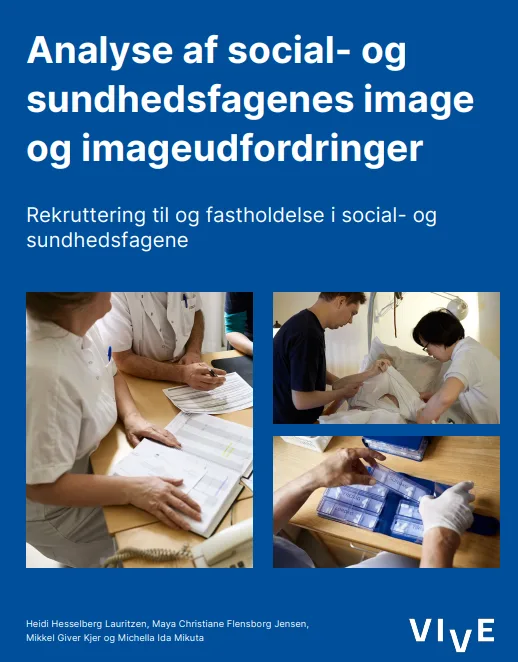 forside vive rapport social og sundhedsfagenes image